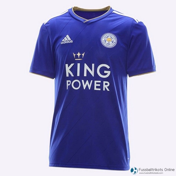 Leicester City Trikot Heim 2018-19 Blau Fussballtrikots Günstig